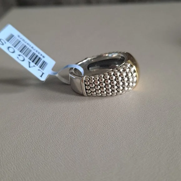 NWT Lagos High Bar Smooth Plate ring - Picture 4 of 16